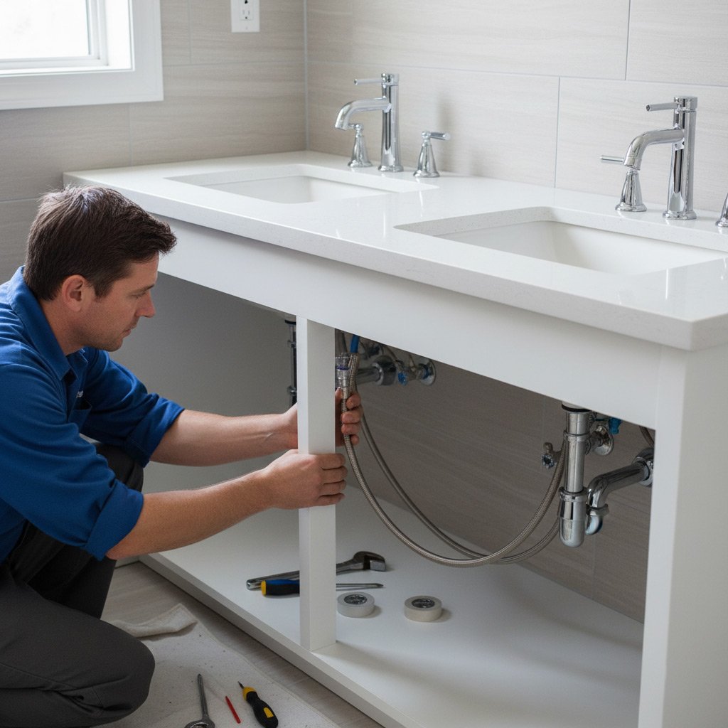 How to Spot a Bad Acrylic Bath Wall Install in Yuma image 1